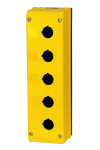 TEND 22mm 5 HOLE ENCLOSURE YELLOW