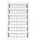 DIN MARKING TAG (BLANK) 6-240MM 36 PER CARD  - LASER PRINTER