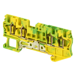 DINKLE SCREWLESS DIN EARTH TERM 1.5MM 4 CONDUCTOR