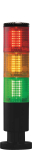 BABY TWS LIGHT TOWER 24VAC/DC STEADY RED AMBER GREEN