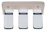 DINKLE SIDE INSERT BRIDGE 3 WAY 240MM DIN RAIL TERMINAL