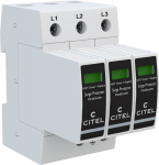 CITEL 3 PHASE TYPE 1 SPD IIMP 12.5KA UC=275VAC TNC +VG