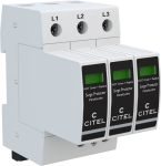 CITEL 3 PHASE TYPE 1 SPD IIMP 12.5KA UC=275VAC TNC +VG