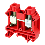 DINKLE RAIL TERMINAL RED 16MM