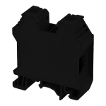 DINKLE DIN RAIL TERMINAL BLACK 35MM