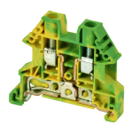 DINKLE DIN RAIL EARTH TERMINAL 4MM