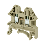 DINKLE DIN RAIL TERMINAL GREY 4MM