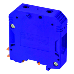 DINKLE DIN RAIL TERMINAL BLUE 50MM