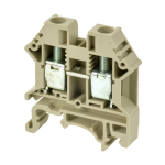 DINKLE DIN RAIL TERMINAL GREY 6MM