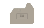 DINKLE 6MM 3W TERMINAL END COVER GREY