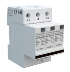 CITEL 3 PHASE TYPE 1 SPD IIMP 12.5KA 120/208V TN +VG