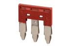 DINKLE TOP INSERT BRIDGE 3 WAY 6MM DIN RAIL TERMINAL