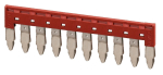 DINKLE TOP INSERT BRIDGE 10 WAY 6MM DIN RAIL TERMINAL