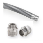 DKC FLEXIBLE CONDUIT KIT 25MM 10 METERS WITH 10x M25 GLANDS