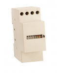 SCL HOUR RUN METER DIN RAIL MOUNT 230VAC