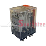 HONGFA PLUG IN RELAY 24VAC 6A 4P HF18FH/A024-4Z13D