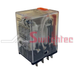 HONGFA PLUG IN RELAY 240VAC 6A 4P HF18FH/A240-4Z13D