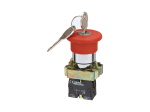 SCL EM STOP PUSHBUTTON KEY RELEASE WITH 1 NC CONTACT