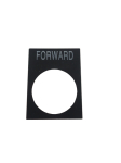 SCL 22mm LEGEND PLATE FORWARD