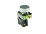 SCL 22MM PUSHBUTTON BLACK + 1NO