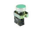 SCL 22MM PUSHBUTTON GREEN + 1NO