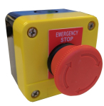 SCL EM STOP STATION TWIST RELEASE + 1 NC CONTACT
