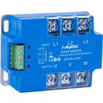 i-AUTOC 25A 3 PHASE 4-32VDC ZERO X SSR + INTEGRATED COVER