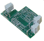 EUROCLAMP PCB TERMINAL BLOCK ANGLED 16A 10mm 2 POLE RIGHT