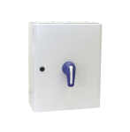 TELERGON CHANGEOVER SWITCH 125A 3P+N IP65 METAL ENC.