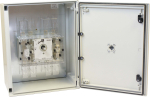 TELERGON ON-OFF SWITCH FUSE 200A 3P+N IP65 GRP ENCLOSURE