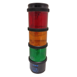 TWS TWR BLACK CONT GREEN/AMBER RED 24V
