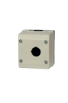 TEND 22mm 1 HOLE ENCLOSURE GREY