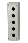 TEND 22mm 5 HOLE ENCLOSURE GREY