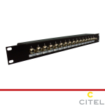 CITEL 19" RACK 16 PORTS VIDEO TRANSMISSION BNC CONNECTOR