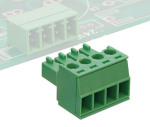 EUROCLAMP PLUGIN CONNECTOR HORIZONTAL 16A 5mm 24 POLE