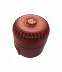 STRIDOR MULTISOUND ALARM RED 9-28VDC RED DEEP BASE