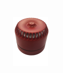 STRIDOR MULTISOUND 12-30VAC/DC RED SHALLOW BASE
