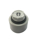 WHITE PANEL MOUNT MULTI TONE SOUNDER 9-28VAC/DC