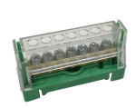 ARNOCANALI 63A 7 WAY TERMINAL BLOCK GREEN