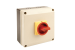 TEND 25A 4P IP65 ENC EMERGENCY ISOLATOR LARGE ENC 180x180x100
