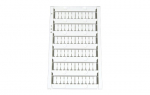 DIN MARKING TAG (BLANK) 6-240MM 42 PER CARD  - LASER PRINTER
