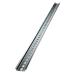 35MM TOP HAT DIN RAIL 2 METERS SLOTTED M6