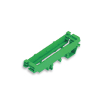 EUROCLAMP PCB PROFILE SUPPORT SINGLE MODULE (2 parts)