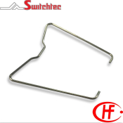 METAL RETAINING CLIP FOR DIN SOCKETS + HF14FF,14FW & 140FF