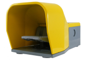 FOOT SWITCH WITH 2 NO/NC M20 WITH YELLOW ALUMINIUM COVER