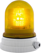 SIRENA TYPE 200 LED YELLOW V24DAC GREY BASE