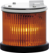 Sirena TWS Steady Light Module Amber with Black Base 12/240VAC/DC