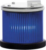 SIRENA TWS FLASHING BLUE V12/48DC BLACK BASE