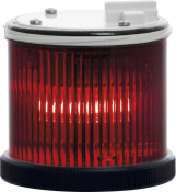 SIRENA TWS FLASHING RED V12/48DC BLACK BASE