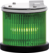 SIRENA TWS FLASHING GREEN V12/48DC BLACK BASE